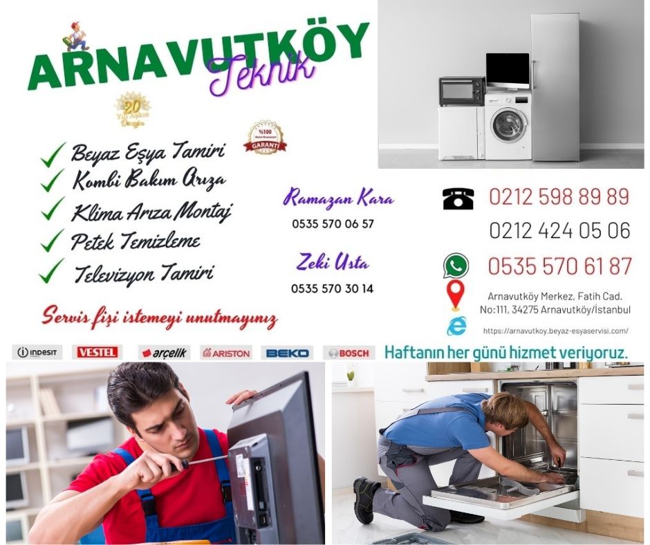 Arnavutköy Beyaz Eşya Tamircisi