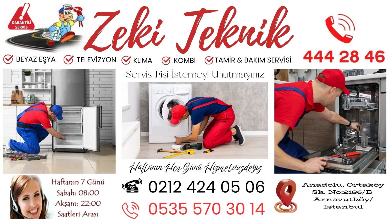 Arnavutköy Beyaz Eşya Servisi